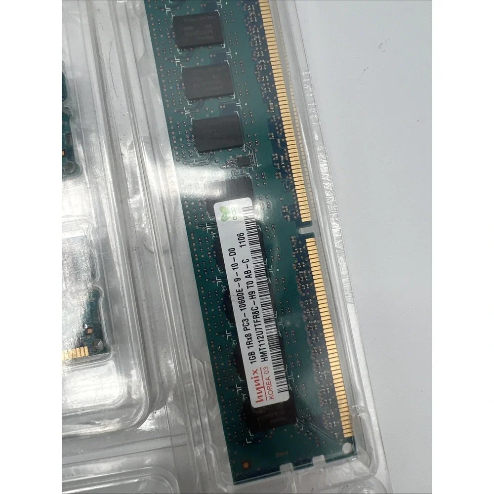 Lot of 6x 1GB (6GB) Hynix HMT112U7TFR8V-H9 PC3-10600E‎ Server Memory Module